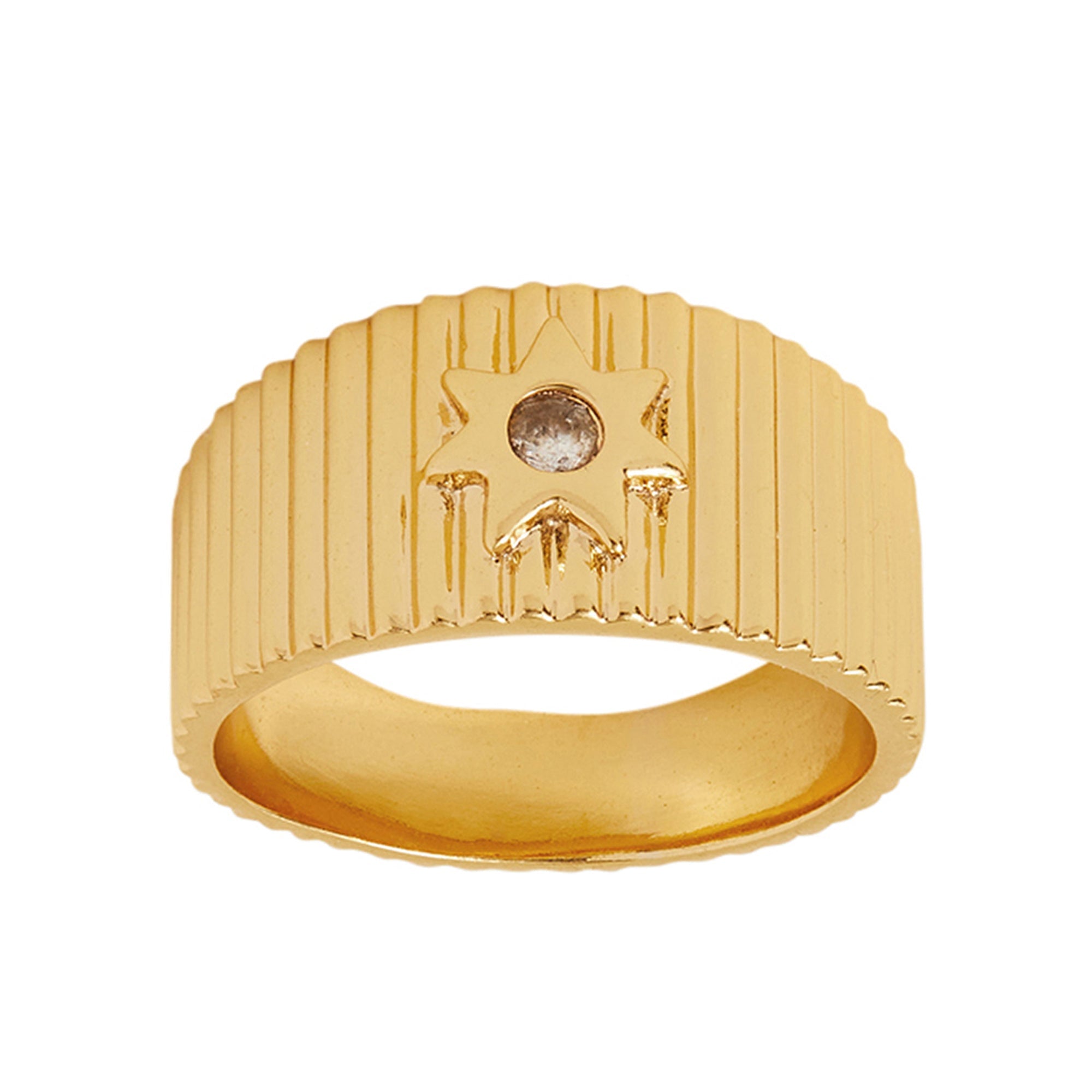 Georg Jensen Fusion Rose Gold Diamond Puzzle Ring Set #1371 – Oak Gem